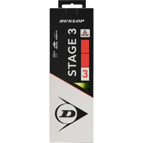 Dunlop - Dunlop Stage 3 Red 3er Box