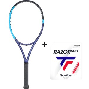 Dunlop - Dunlop FX500 Tennisschläger 2026 (300g) inkl. Razor Soft 1.25 12,2m Tennissaite