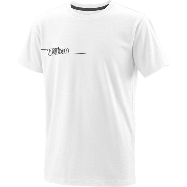Wilson - Wilson Team II Tech T-Shirt Kinder weiß