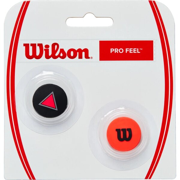 Wilson-Wilson-Pro-Feel-Clash-Vibrationsdaempfer-schwarz-rot-schwarzrot Wilson - Wilson Pro Feel Clash Vibrationsdämpfer schwarz rot