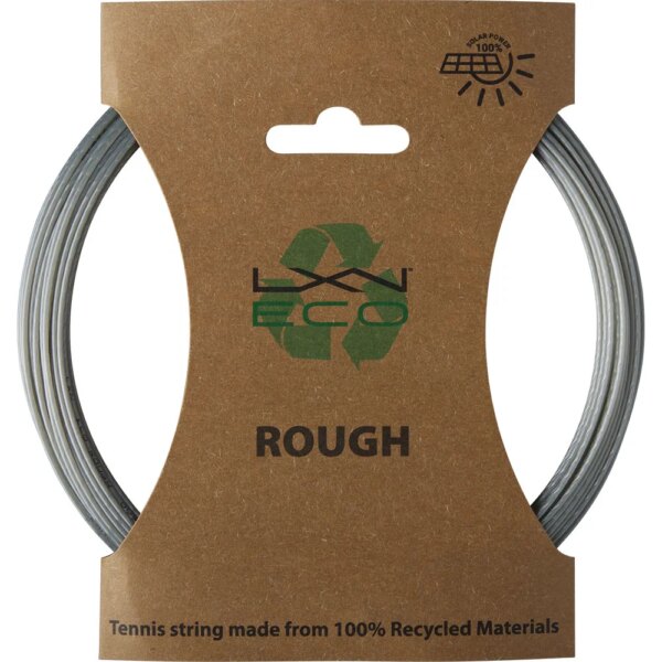 Luxilon-Luxilon-LXN-Eco-Rough-125-Tennissaite-grau Luxilon - Luxilon LXN Eco Rough 125 Tennissaite