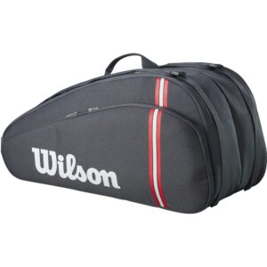 Wilson - Wilson Tour 12 Pack Racket Bag Tennistasche für 12 Schläger schwarz