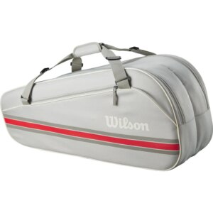 Wilson - Wilson Team 6-Pack Tennistasche cream