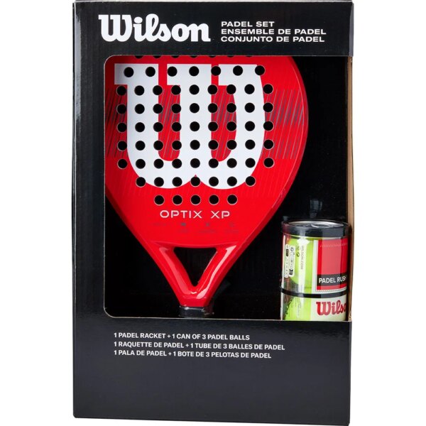Wilson-Wilson-Optix-XP-Premium-Padel-Set-schwarz Wilson - Wilson Optix XP Premium Padel Set