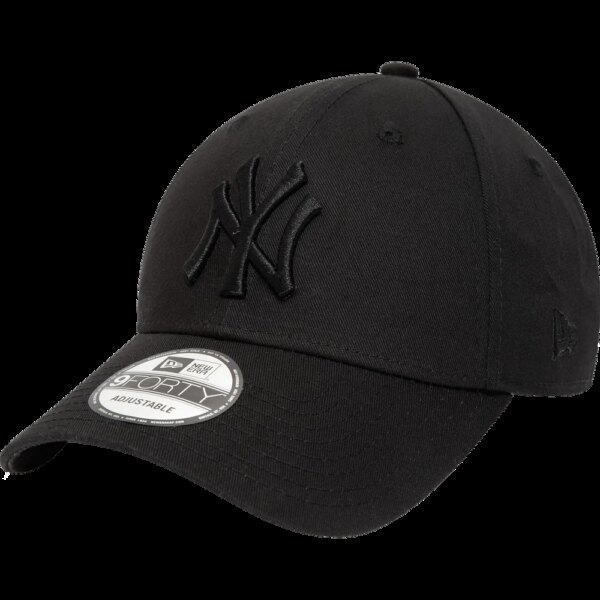 New-Era-Leage-Essential-9FORTY®-Cap-new-york-yankees-schwarz-schwarz New - Era Leage Essential 9FORTY® Cap new york yankees schwarz