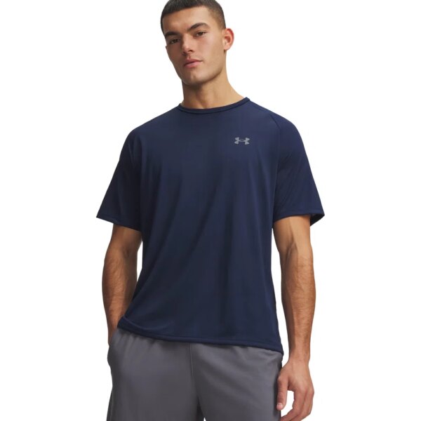 Under-Armour-Tech™-2.0-T-Shirt-academy-blau Under - Armour Tech™ 2.0 T-Shirt academy