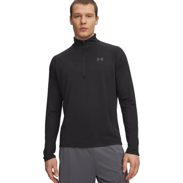 Under - Armour Tech™ 1/2 Zip Longsleeve schwarz