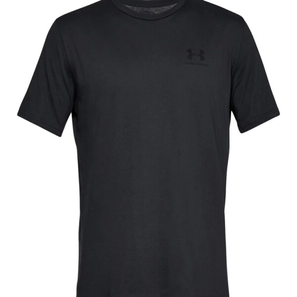 Under - Armour Sportstyle T-Shirt mit Logo schwarz