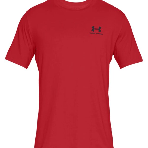 Under - Armour Sportstyle T-Shirt mit Logo weiß