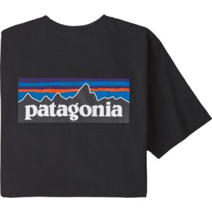 Patagonia - Patagonia P 6 Logo Responsibili T-Shirt schwarz