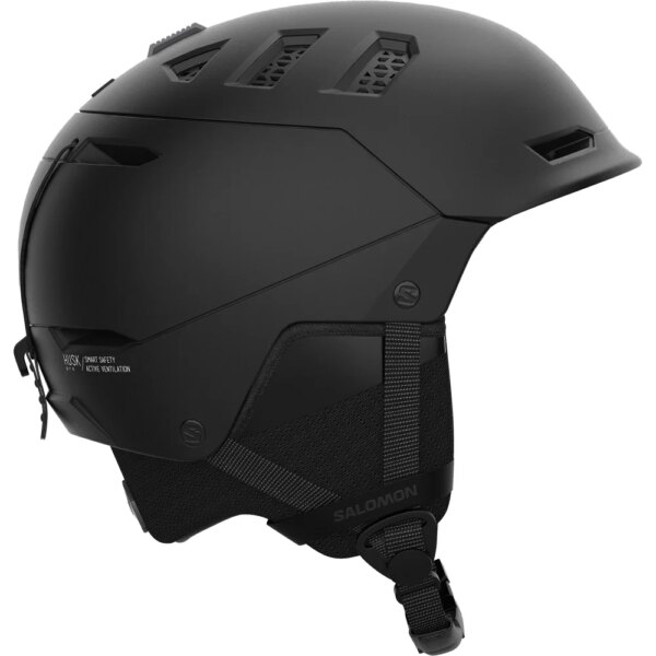 Salomon-Salomon-Husk-Pro-Mips®-Skihelm-schwarz-schwarz Salomon - Salomon Husk Pro Mips® Skihelm schwarz
