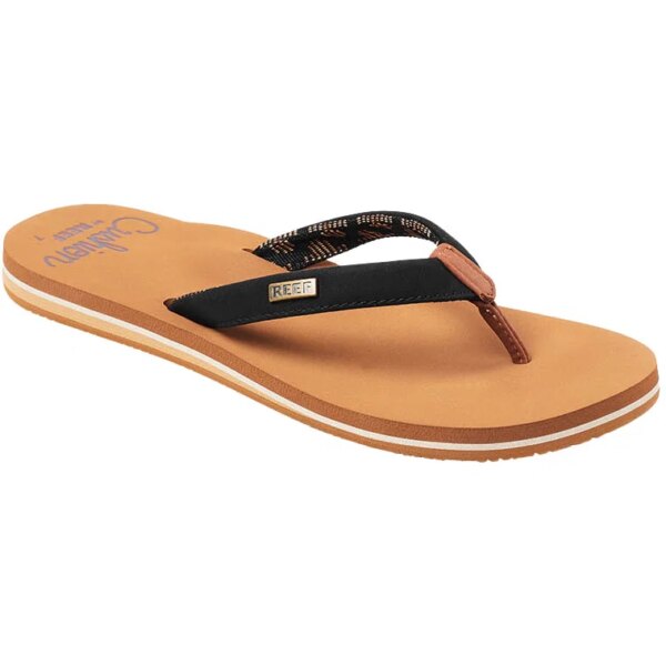 Reef-Reef-Cuhion-Sands-Sandale-black-tan-schwarz Reef - Reef Cuhion Sands Sandale black tan