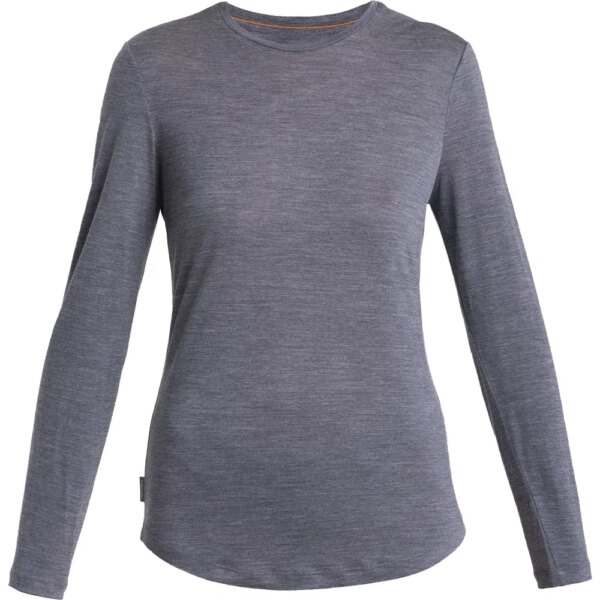 Icebreaker-Icebreaker-Merino-125-Cool-Lite™-Sphere-midnight-navy-heather-grau Icebreaker - Icebreaker Merino 125 Cool-Lite™ Sphere midnight navy heather