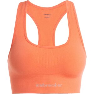 Icebreaker - Icebreaker Merino Seamless Active Sport BH tang