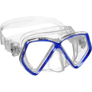 Mares - Mares Pirate '10 Schorchelmaske Kinder blue reflex clear