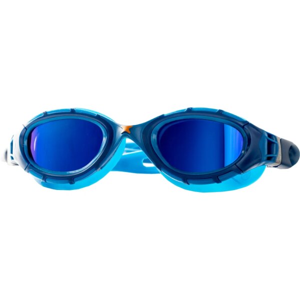 Zoggs-Zoggs-Predator-Flex-Titanium-Regular-Fit-Schwimmbrille-blau-blau-blau Zoggs - Zoggs Predator Flex Titanium Regular Fit Schwimmbrille blau blau