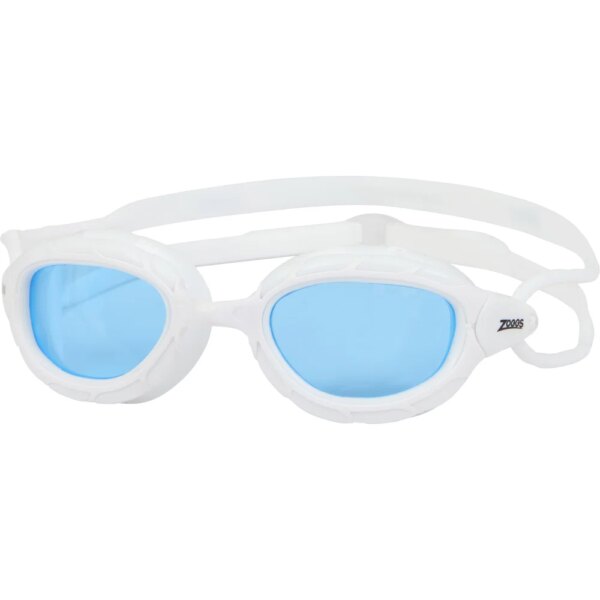 Zoggs-Zoggs-Predator-Schwimmbrille-white-tint-blue-weiss Zoggs - Zoggs Predator Schwimmbrille white tint blue