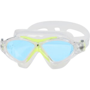Zoggs - Zoggs Super Seal Junior Mask Schwimmbrille Kinder clear yellow tint blue