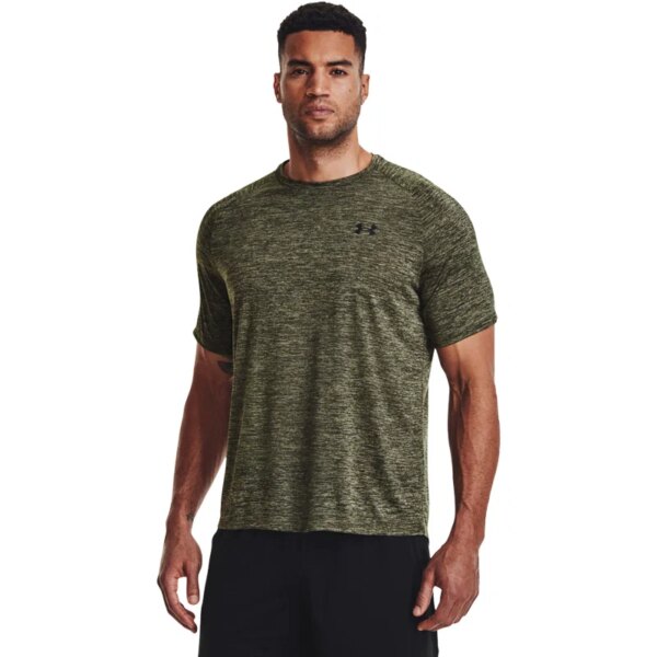 Under-Armour-Tech™-2.0-T-Shirt-oliv-gruen Under - Armour Tech™ 2.0 T-Shirt oliv