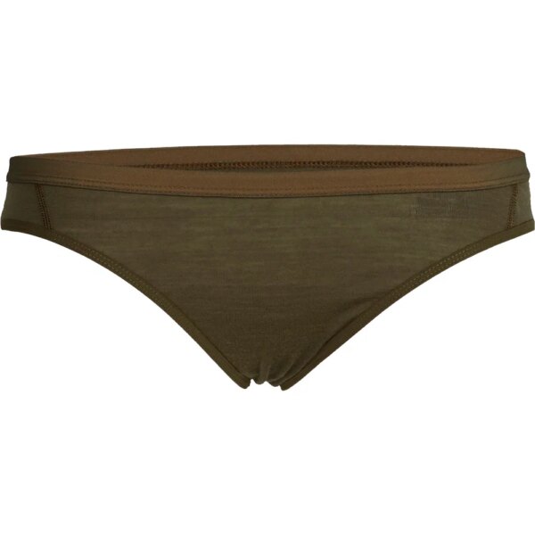 Icebreaker-Icebreaker-Siren-Bikini-Hose-loden-gruen Icebreaker - Icebreaker Siren Bikini-Hose loden