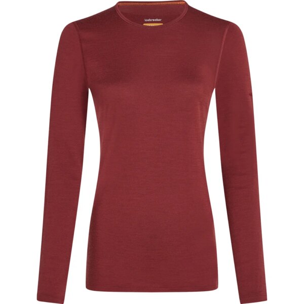 Icebreaker-Icebreaker-200-Oasis-Crewe-Longsleeve-port-rot Icebreaker - Icebreaker 200 Oasis Crewe Longsleeve port