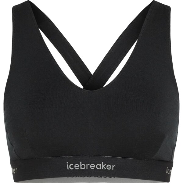 Icebreaker - Icebreaker Merino Blend 125 Cool-Lite™ Sprite Racerback-BH schwarz