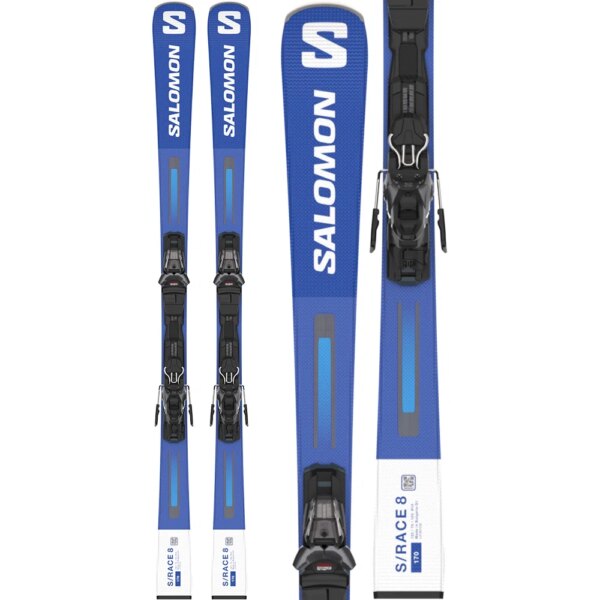 Salomon-Salomon-SRace-8-2526-Ski-inkl.-M11-GripWalk®-Bindung-blau Salomon - Salomon S/Race 8 25/26 Ski inkl. M11 GripWalk® Bindung