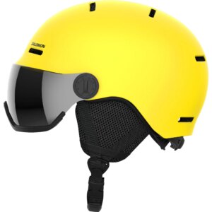 Salomon - Salomon Orka Visierhelm Kinder vibrant yellow