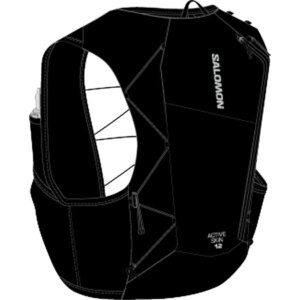 Salomon - Salomon Active Skin 12 Laufweste schwarz