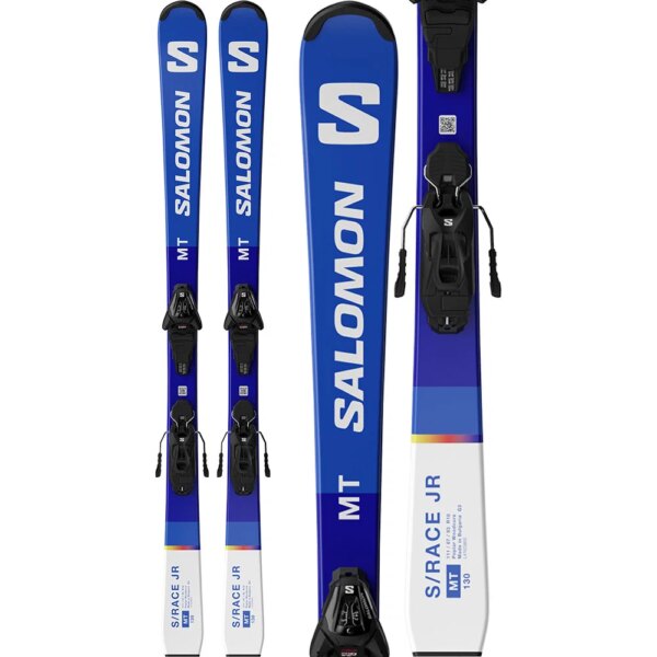 Salomon-Salomon-SRACE-MT-JR-2425-inkl.-L6-GripWalk-Bindung-110-140cm-blau Salomon - Salomon S/RACE MT JR 24/25 inkl. L6 GripWalk Bindung (110-140cm)