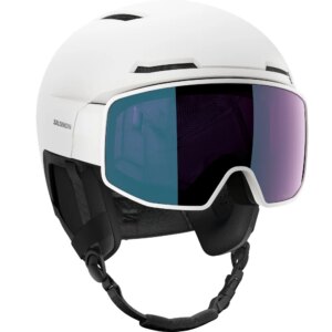 Salomon - Salomon Driver Pro Sigma Photo MIPS Visierhelm weiß