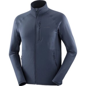 Salomon - Salomon Essential Lightwarm Midlayerjacke blue nights