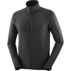 Salomon - Salomon Essential Lightwarm Midlayerjacke schwarz