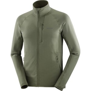 Salomon - Salomon Essential Lightwarm Midlayerjacke grape leaf
