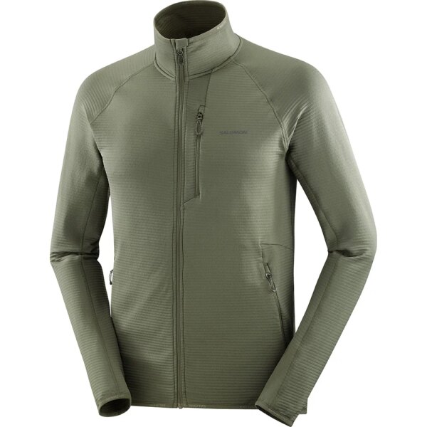 Salomon - Salomon Essential Lightwarm Midlayerjacke grape leaf