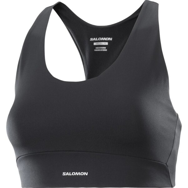 Salomon-Salomon-SHKout-Core-Sport-BH-deep-black-schwarz Salomon - Salomon SHKout Core Sport BH deep black