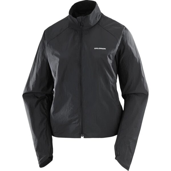 Salomon-Salomon-Shakeout-Fly-Jacke-schwarz-schwarz Salomon - Salomon Shakeout Fly Jacke schwarz