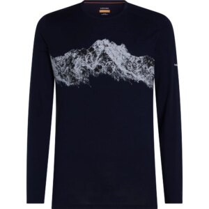 Icebreaker - Icebreaker 200 Oasis Crewe Remarkable Longsleeve midnight navy