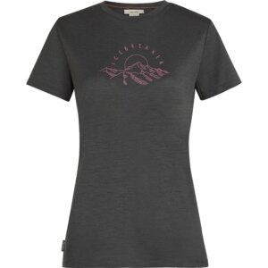 Icebreaker - Icebreaker Merino 150 Tech Lite Sunrise Summit T-Shirt obsidian