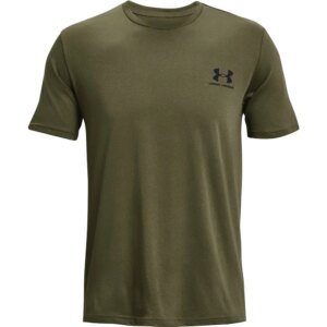 Under - Armour Sportstyle T-Shirt mit Logo marine od green