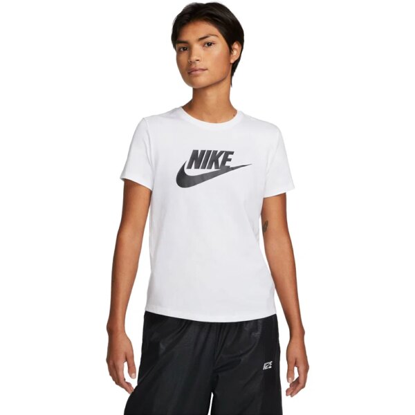Nike-Nike-Sportswear-Essentials-T-Shirt-weiss-weiss Nike - Nike Sportswear Essentials T-Shirt weiß