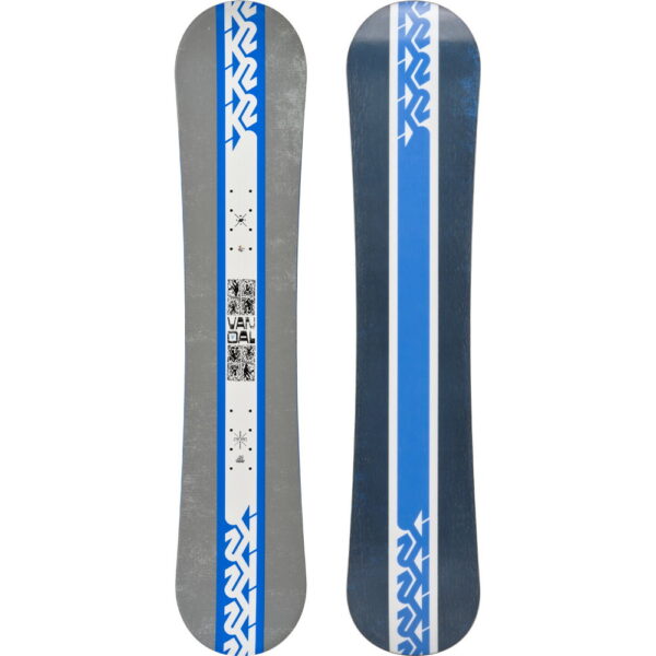 K2-Vandal-2425-Snowboard-Kinder-blau K2 - K2 Vandal 24/25 Snowboard Kinder