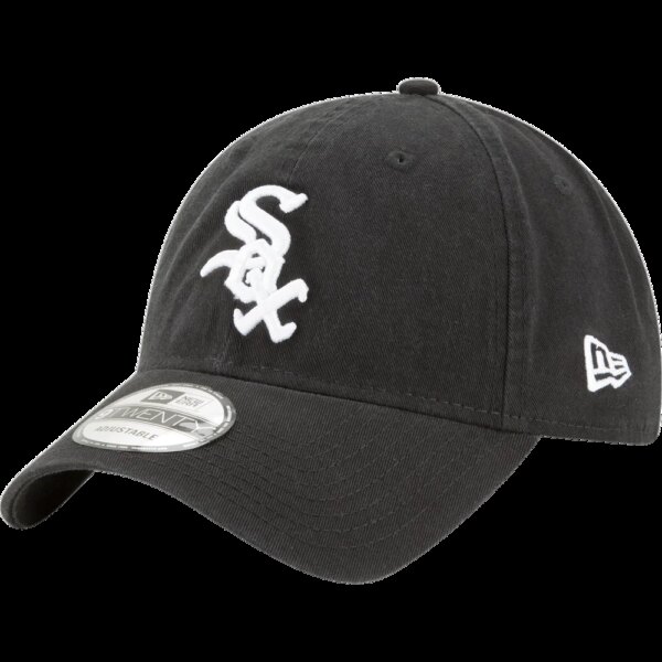 New-Era-MLB-Core-Classic-9TWENTY®-Cap-chicago-white-sox-schwarz-schwarz New - Era MLB Core Classic 9TWENTY® Cap chicago white sox schwarz