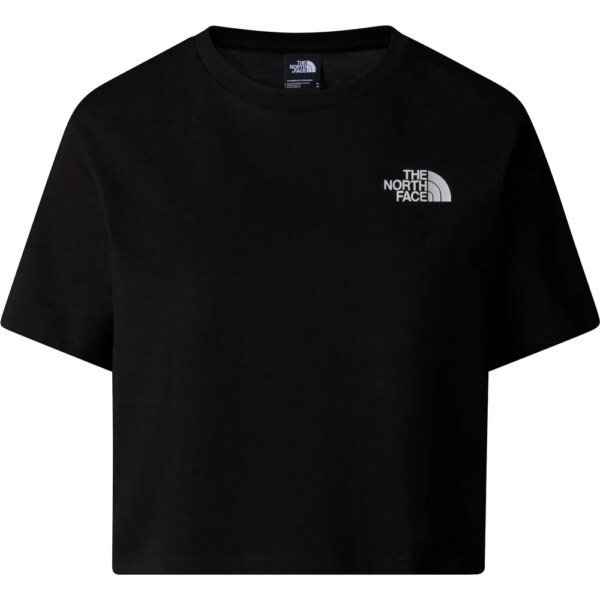 The-North-Face®-Cropped-Simple-Dome-T-Shirt-schwarz-schwarz The - North Face® Cropped Simple Dome T-Shirt schwarz