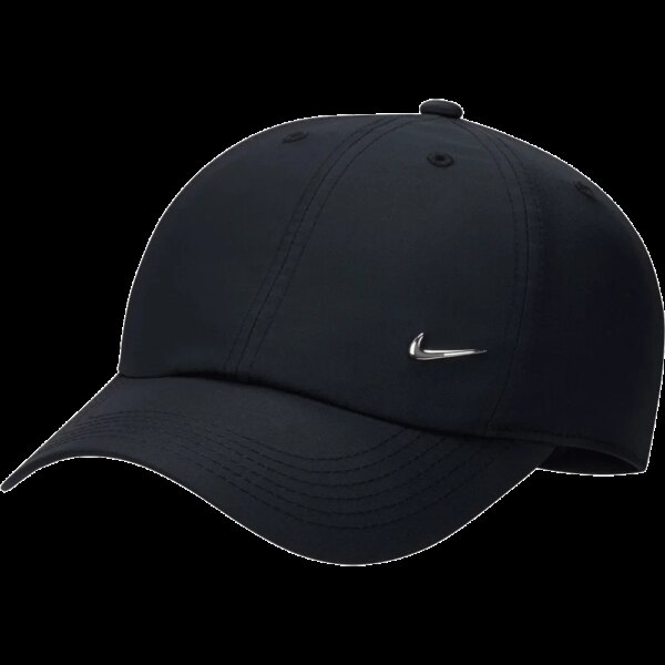 Nike-Nike-Unstructured-Metal-Swoosh-Cap-Kinder-schwarz-schwarz Nike - Nike Unstructured Metal Swoosh Cap Kinder schwarz