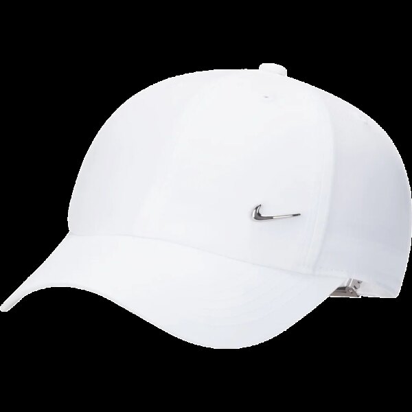 Nike-Nike-Unstructured-Metal-Swoosh-Cap-Kinder-weiss-weiss Nike - Nike Unstructured Metal Swoosh Cap Kinder weiß