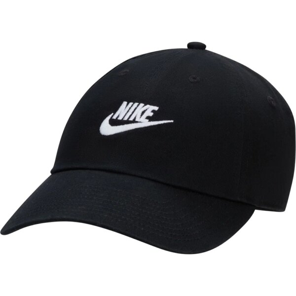 Nike-Nike-Club-Unstructured-Futura-Wash-Cap-schwarz-schwarz Nike - Nike Club Unstructured Futura Wash Cap schwarz