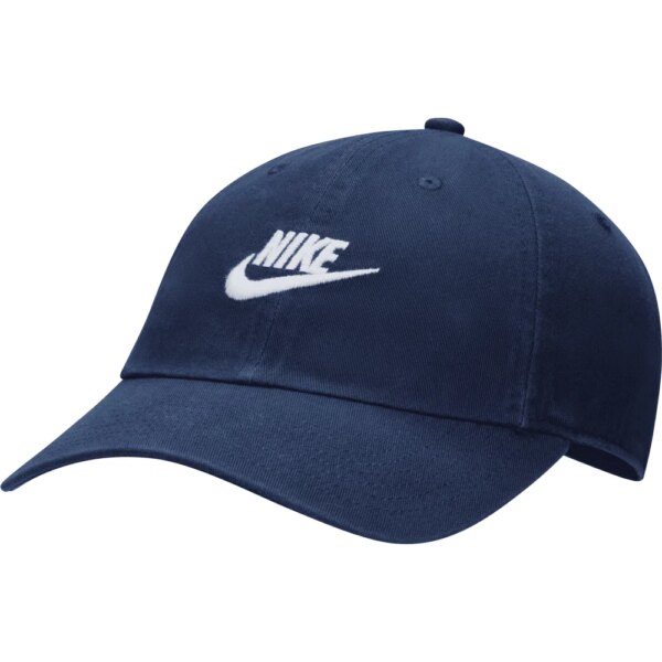Nike-Nike-Club-Unstructured-Futura-Wash-Cap-midnight-navy-blau Nike - Nike Club Unstructured Futura Wash Cap midnight navy