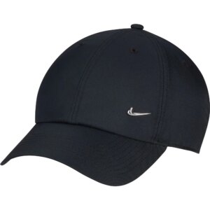Nike - Nike Dri-Fit Club Unstructured Metall Swoosh Cap schwarz