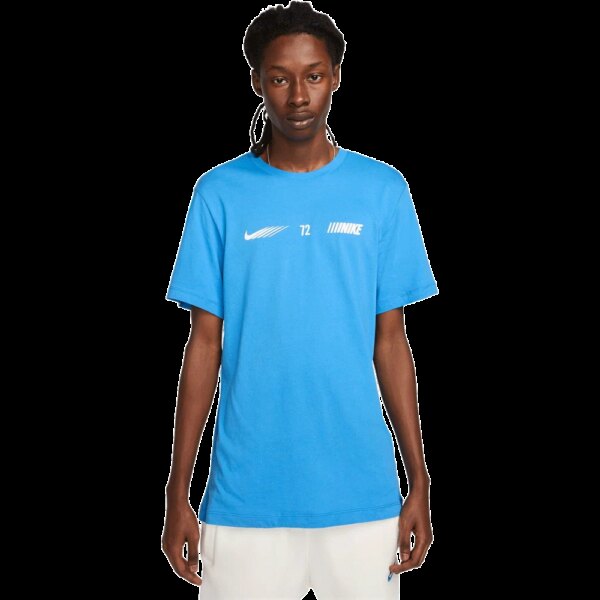 Nike-Nike-Sportswear-Standard-Issue-T-Shirt-photo-blue-blau Nike - Nike Sportswear Standard Issue T-Shirt photo blue